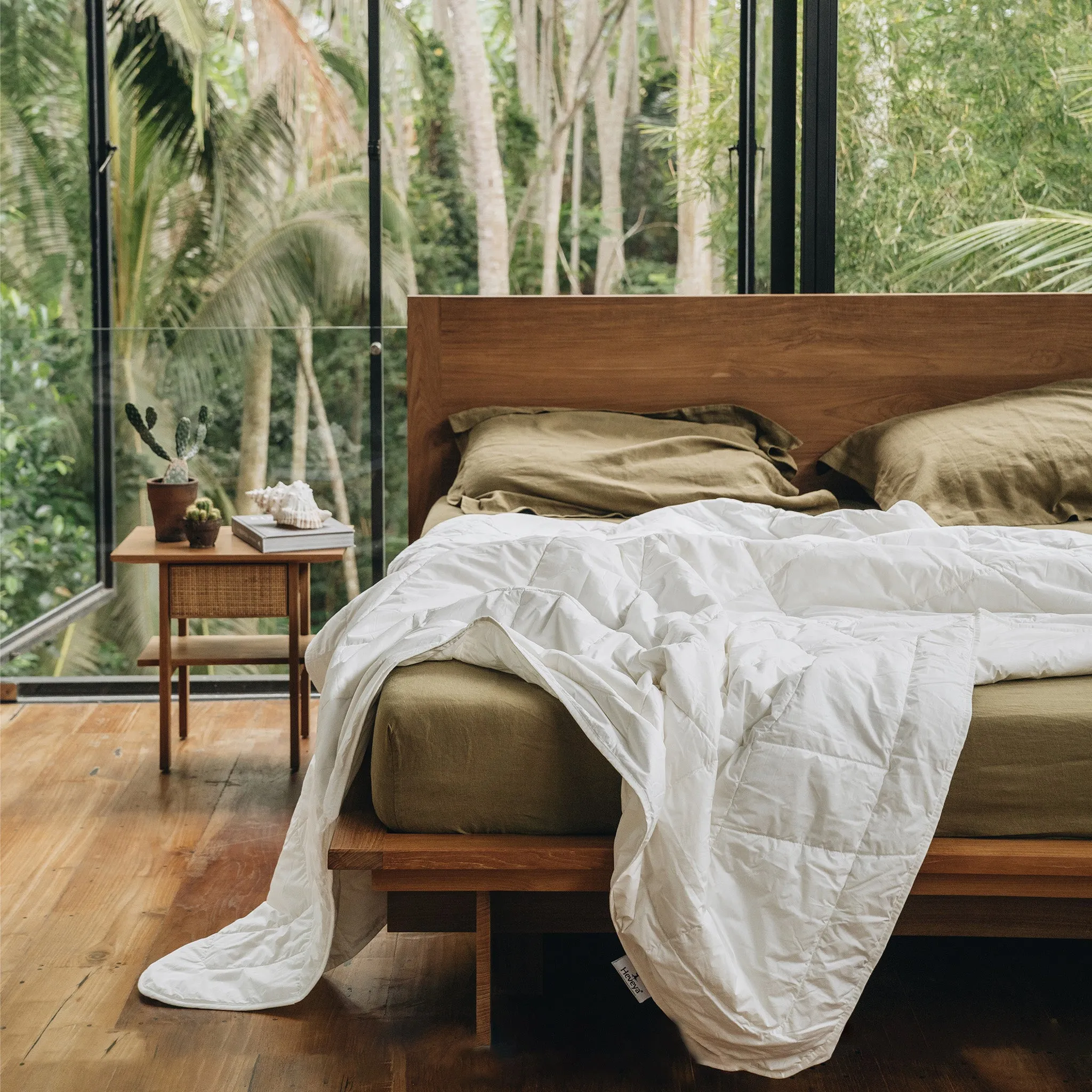 Heveya® Linen Fitted Sheet Set