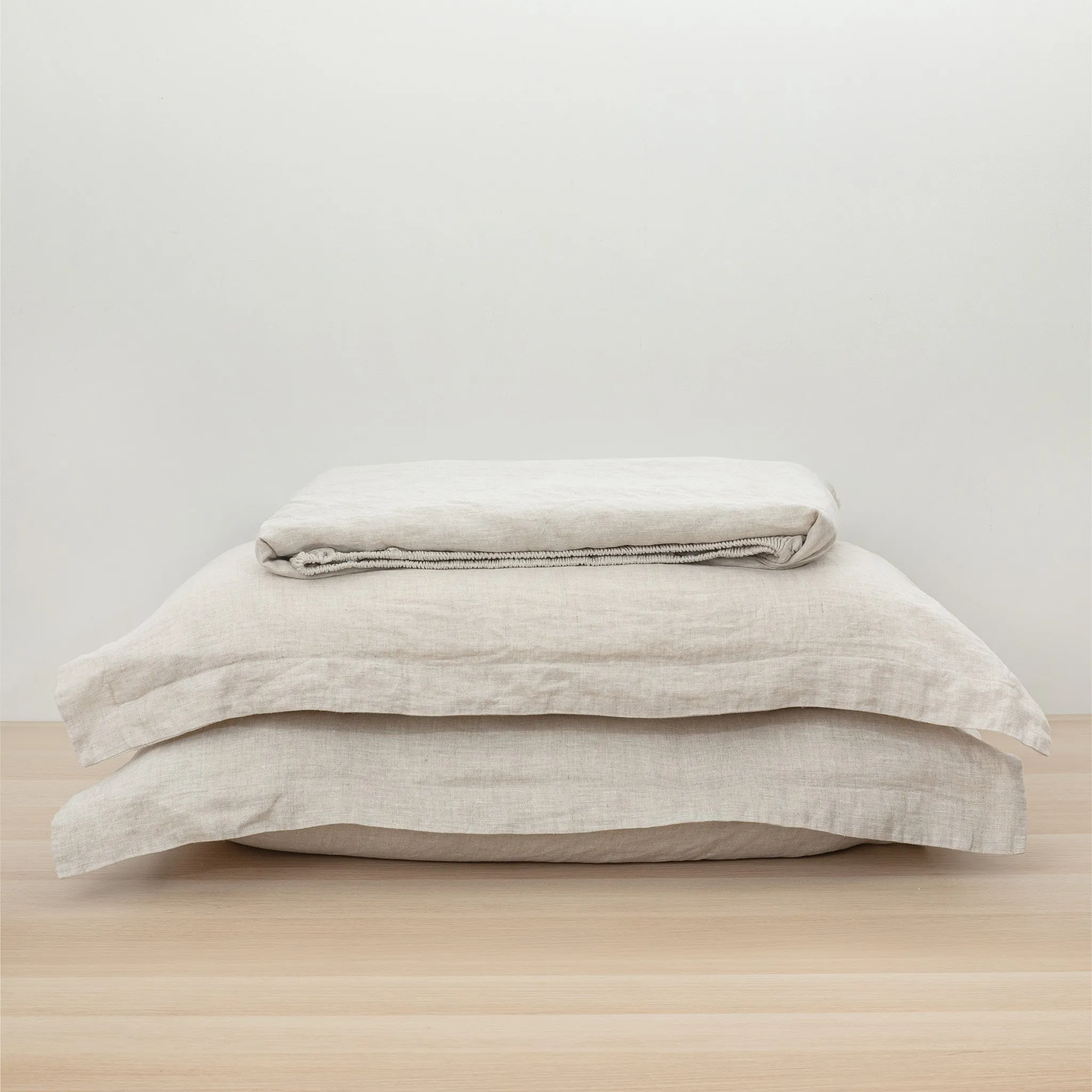 Heveya® Linen Fitted Sheet Set