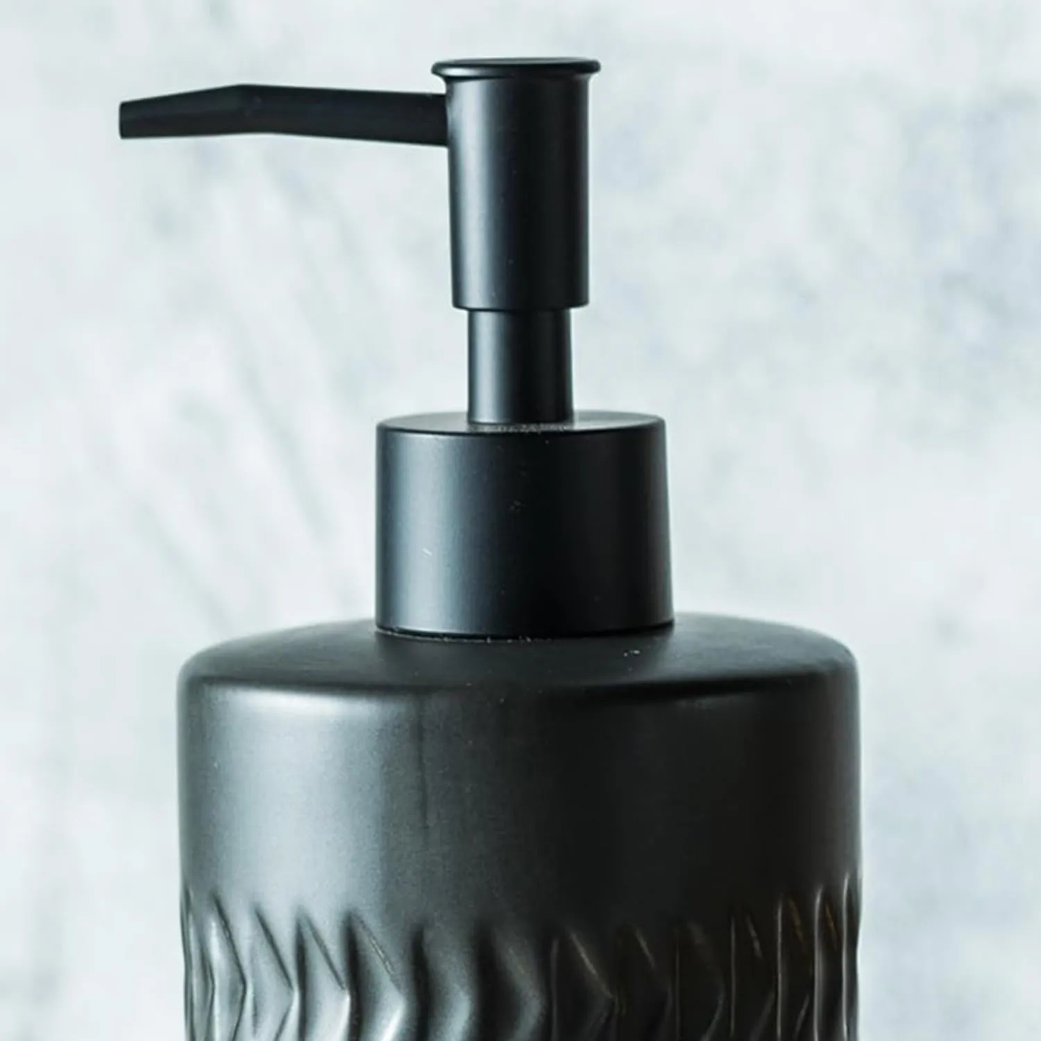 Homestic Liquid Soap Dispenser | Handwash Soap Dispenser | Soap Dispenser for Wash Basin | Shampoo Dispenser Bottle | Bathroom Dispenser Bottle | 250 ML | Black