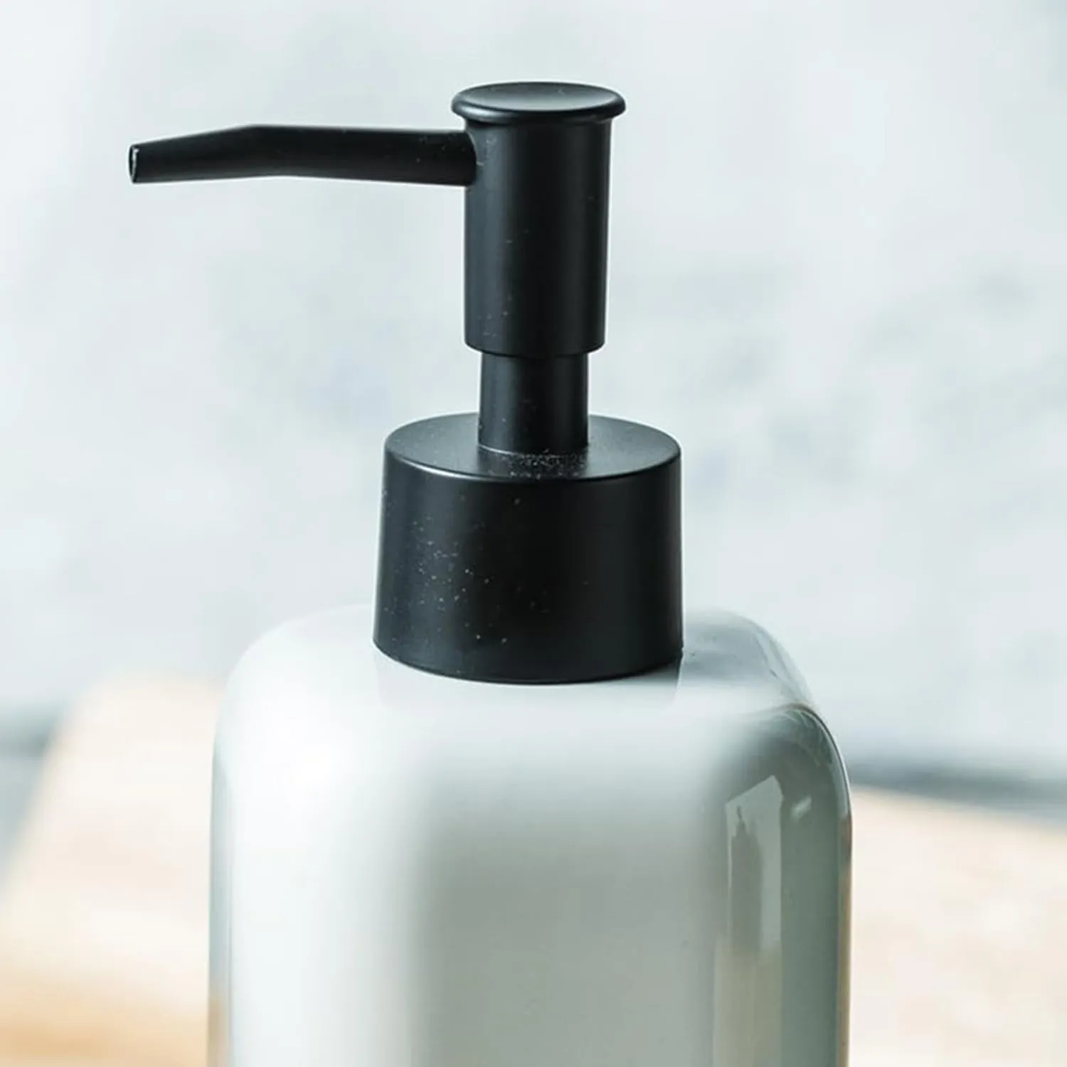 Homestic Liquid Soap Dispenser | Handwash Soap Dispenser | Soap Dispenser for Wash Basin | Shampoo Dispenser Bottle | Bathroom Dispenser Bottle | 300 ML | White
