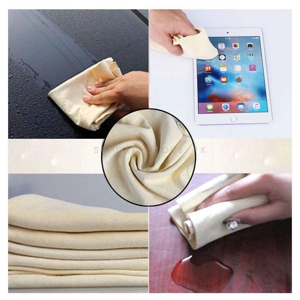 Maximus Chamois Cleaner Cloth Small MFC-19 - Multi - Super Absorbent Microfiber Synthetic Chamois Clean Towel