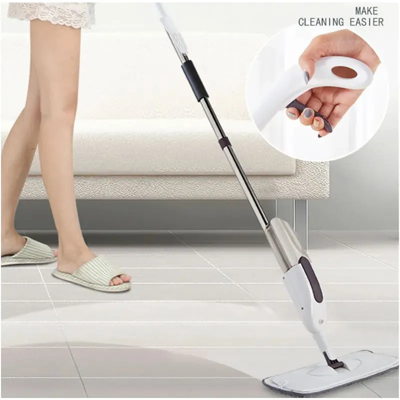 Microfiber Cleaning Spray Mop F49-8-540Grey