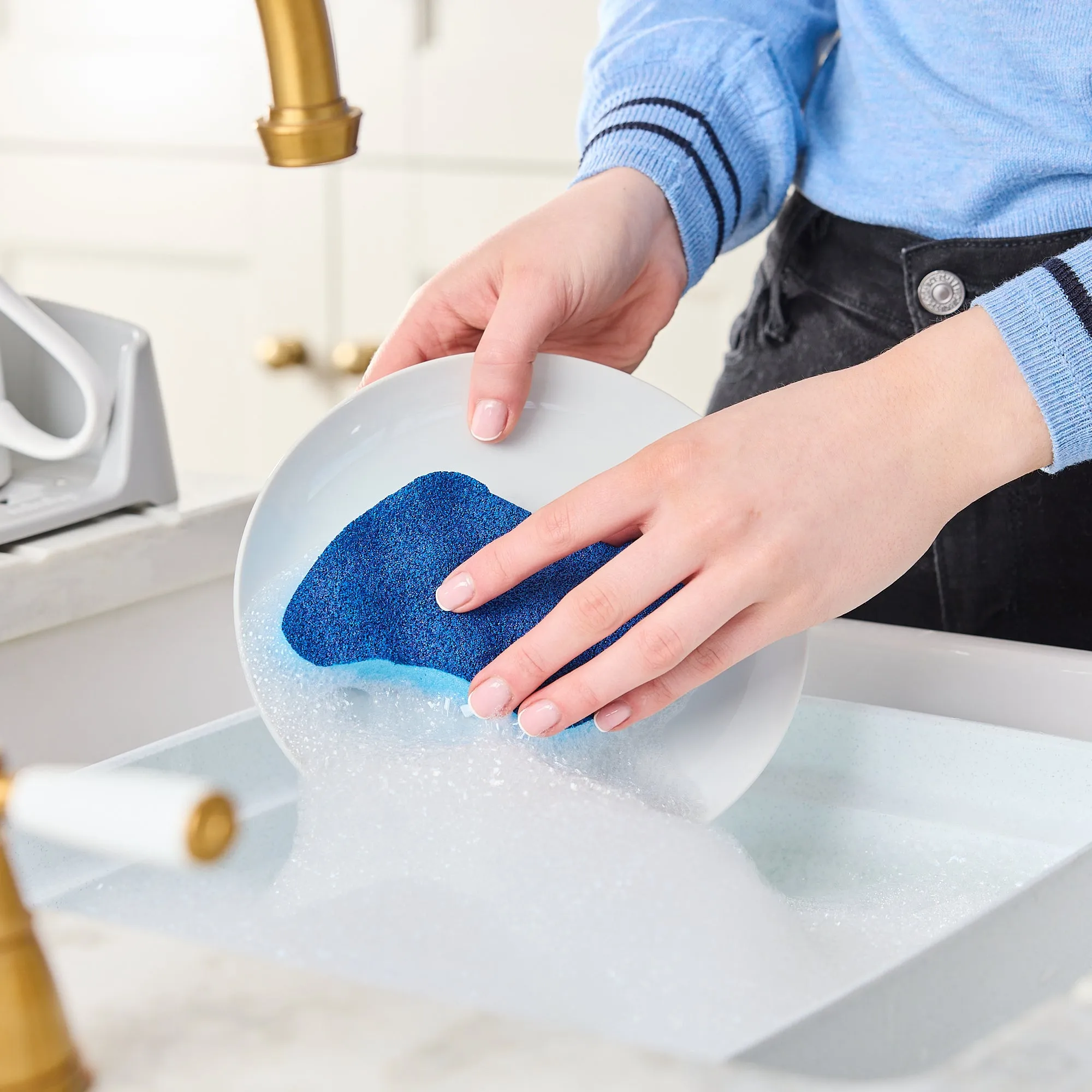 Minky Curve Sponge Scourer