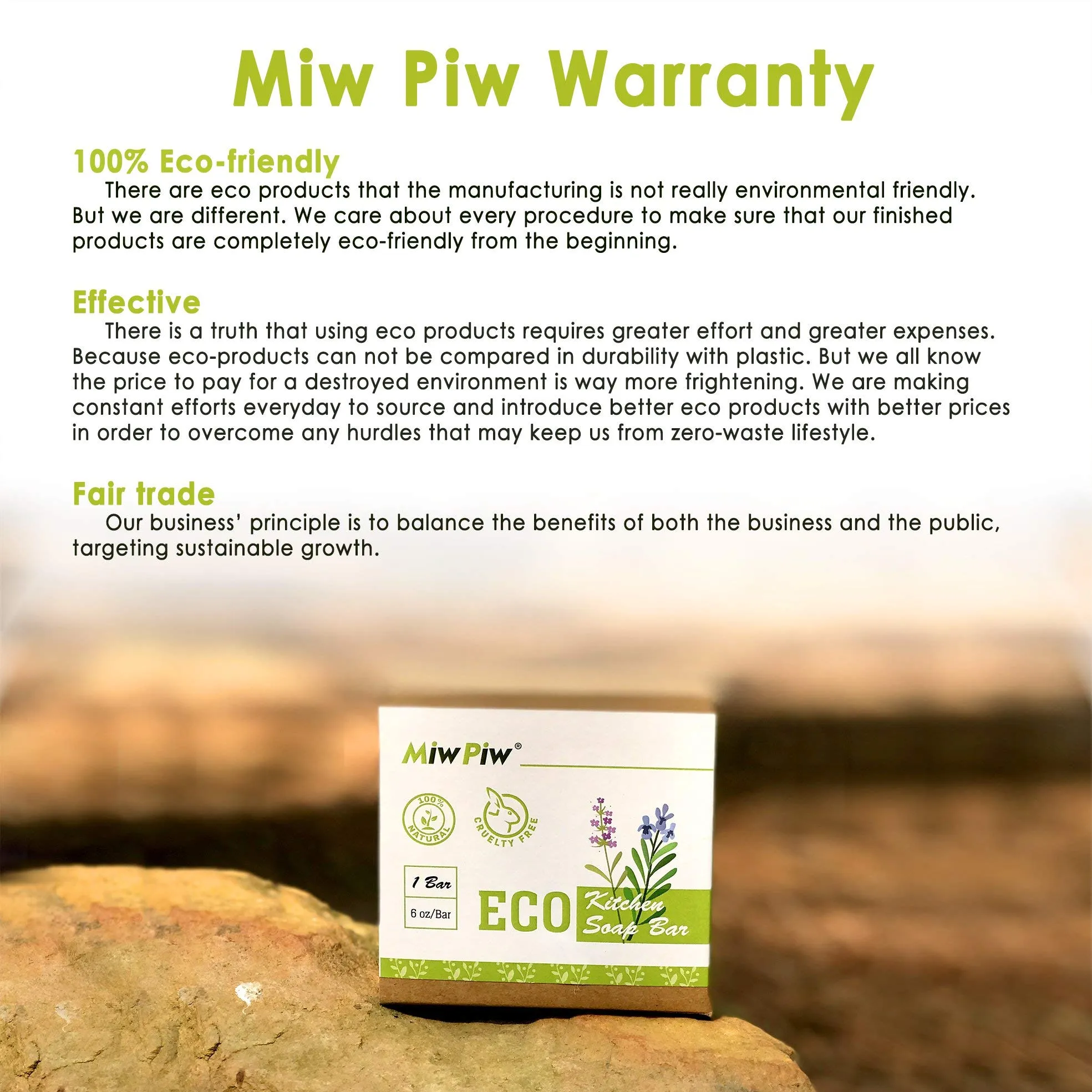 Miw Piw: Vegan Dish Soap Bar
