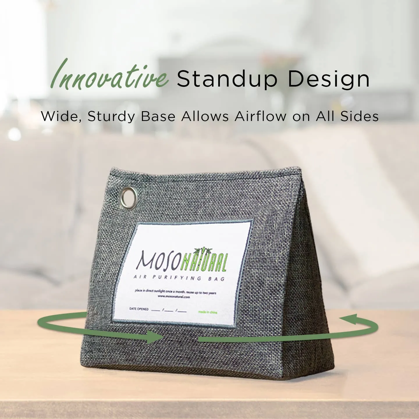Moso Natural Air Purifying Bag For Small Spaces - 300 Gram