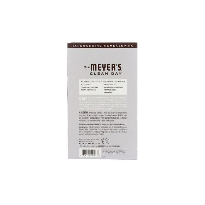 Mrs. Meyer's - Dryer Sheets, Lavender, 80-Pack