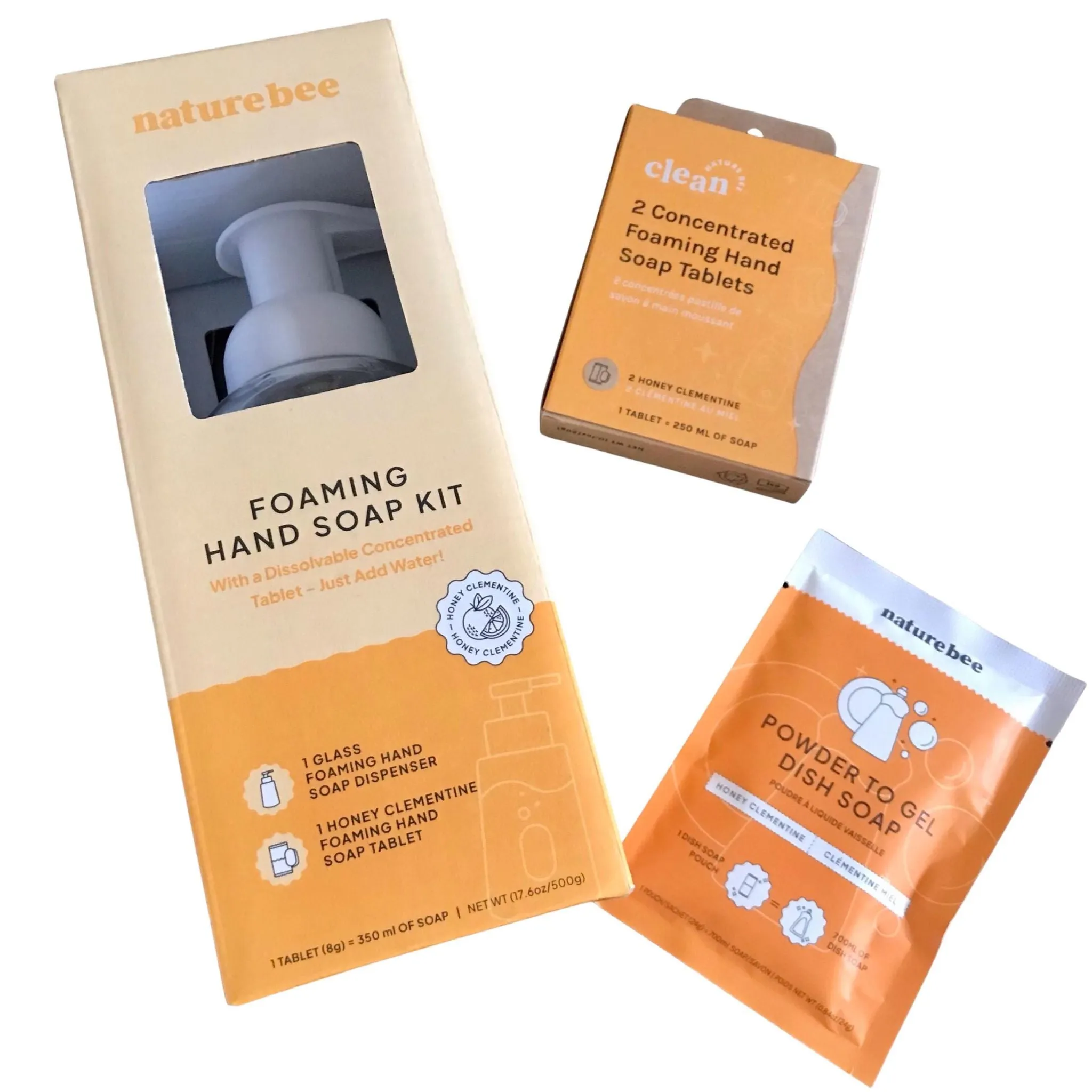 Nature Bee Hand & Dish Soap Set