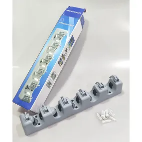 (Net) Mop, Broom & Tool Holder - Your Solution for a Clutter-Free and Organized Space