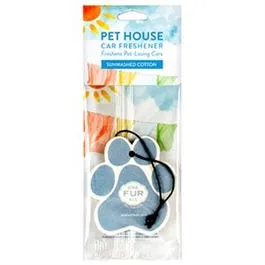 One Fur All Car Freshener, Sunwashed Cotton