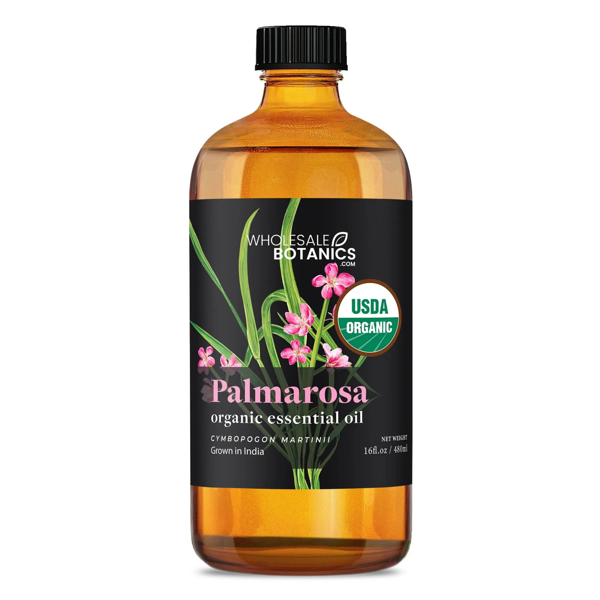 Organic Palmarosa Essential Oil