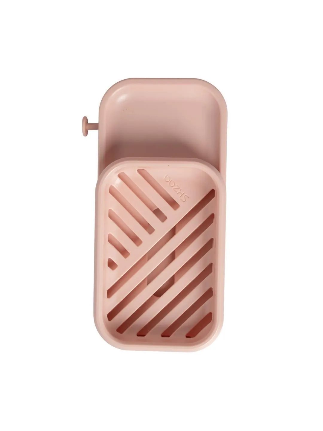 Peach Draining Soap Dish Holder