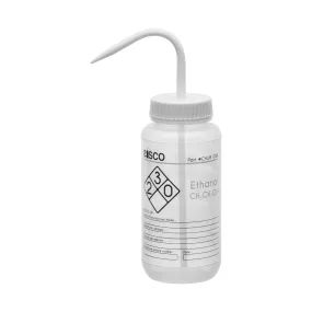 Performance Plastic Wash Bottle, Ethanol, 500 ml - Labeled (2 Color)