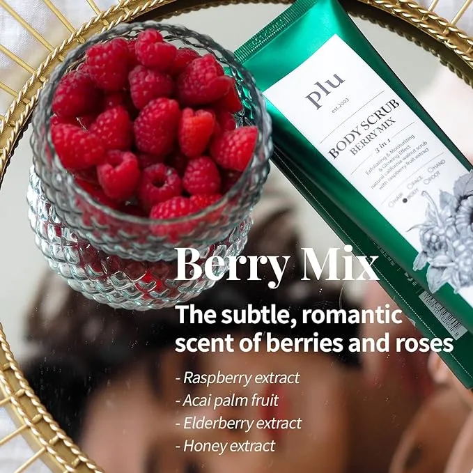 plu Body Scrub - Berry Mix
