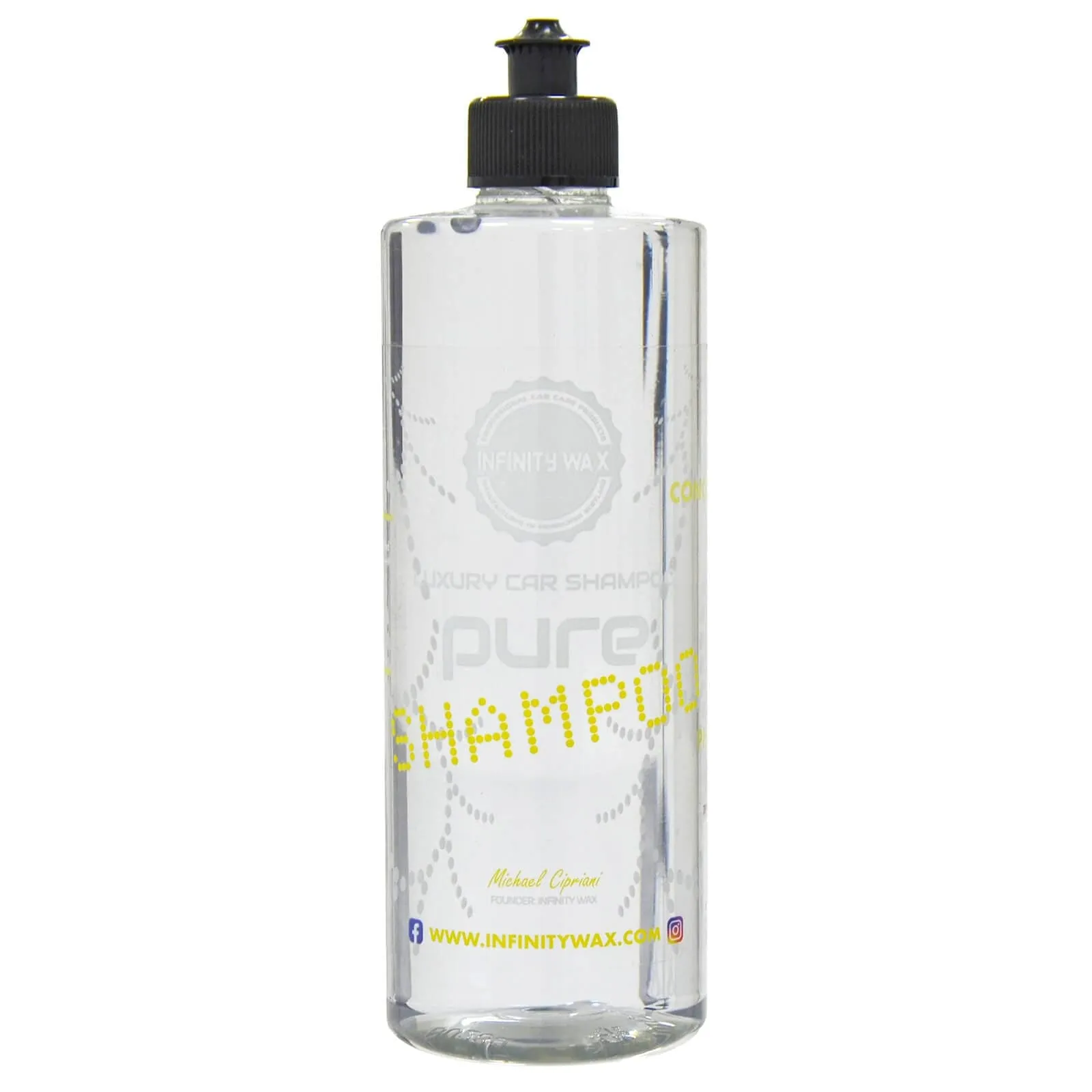 Pure Shampoo Luxury Car Wash Cleaning Wax Free PH Neatral