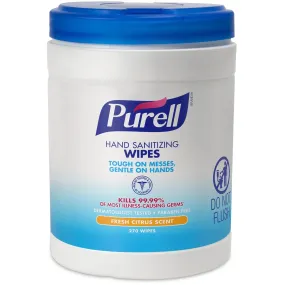 Purell® Hand Sanitizing Wipes, Canister