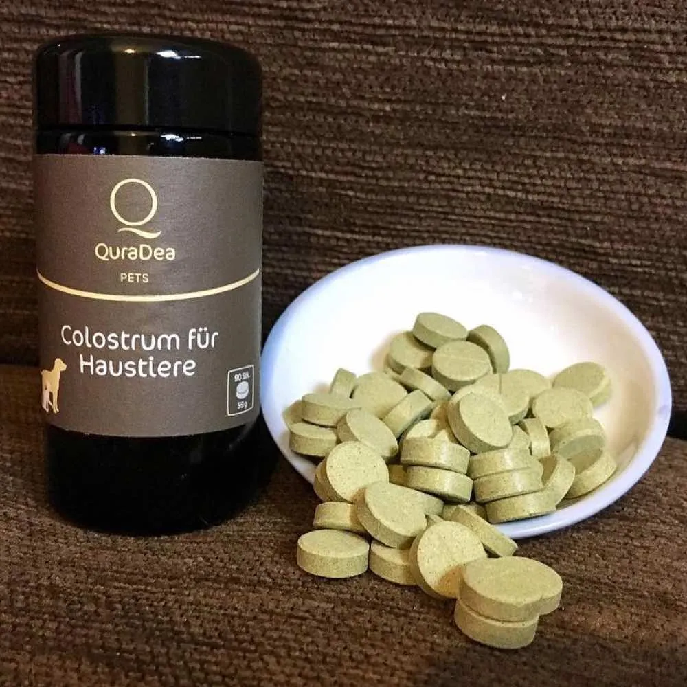 Quradea Colostrum For Pets 90 Tabs