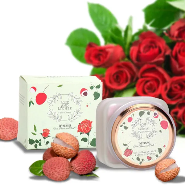 Rose and Lychee Face Cream 50 GM