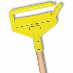 RUBBERMAID SIDE GATE WET MOP HANDLE 60" HARDWOOD