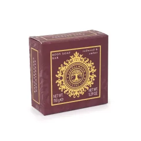 Sandalwood Country Club Redwood and Amber Soap Bar 150g