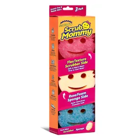 Scrub Daddy Mommy Sponge Random Delivery, Set of 3 - Sponge - 🏆 #92 - Kitchen Essentials - Best of December