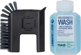 Sea To Summit Kitchen Pot Scrubber &amp; Soap Black | Buy Sea To Summit Kitchen Pot Scrubber &amp; Soap Black here | Outnorth