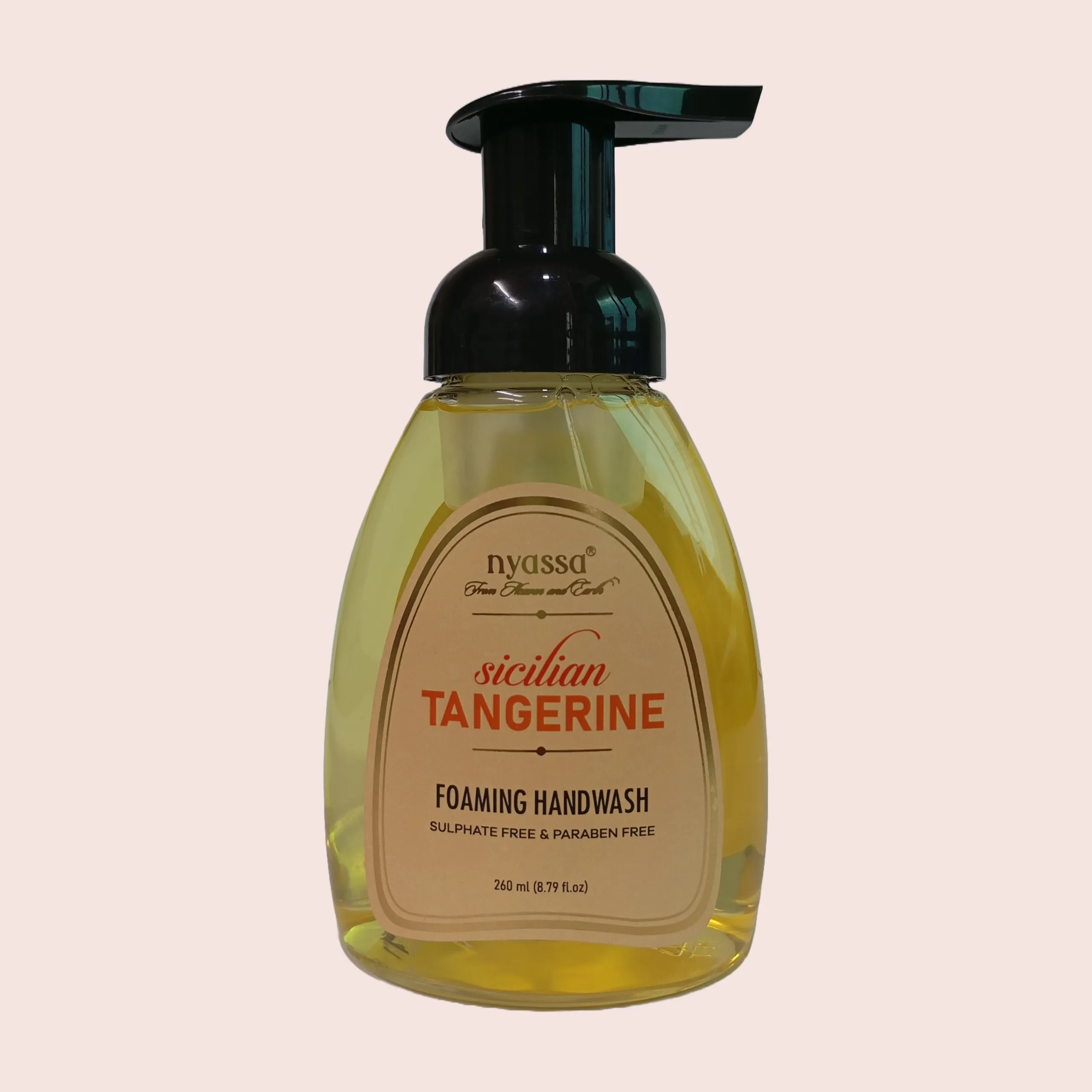 Sicilian Tangerine Foaming Hand Wash Sulphate and Paraben Free 260 ml