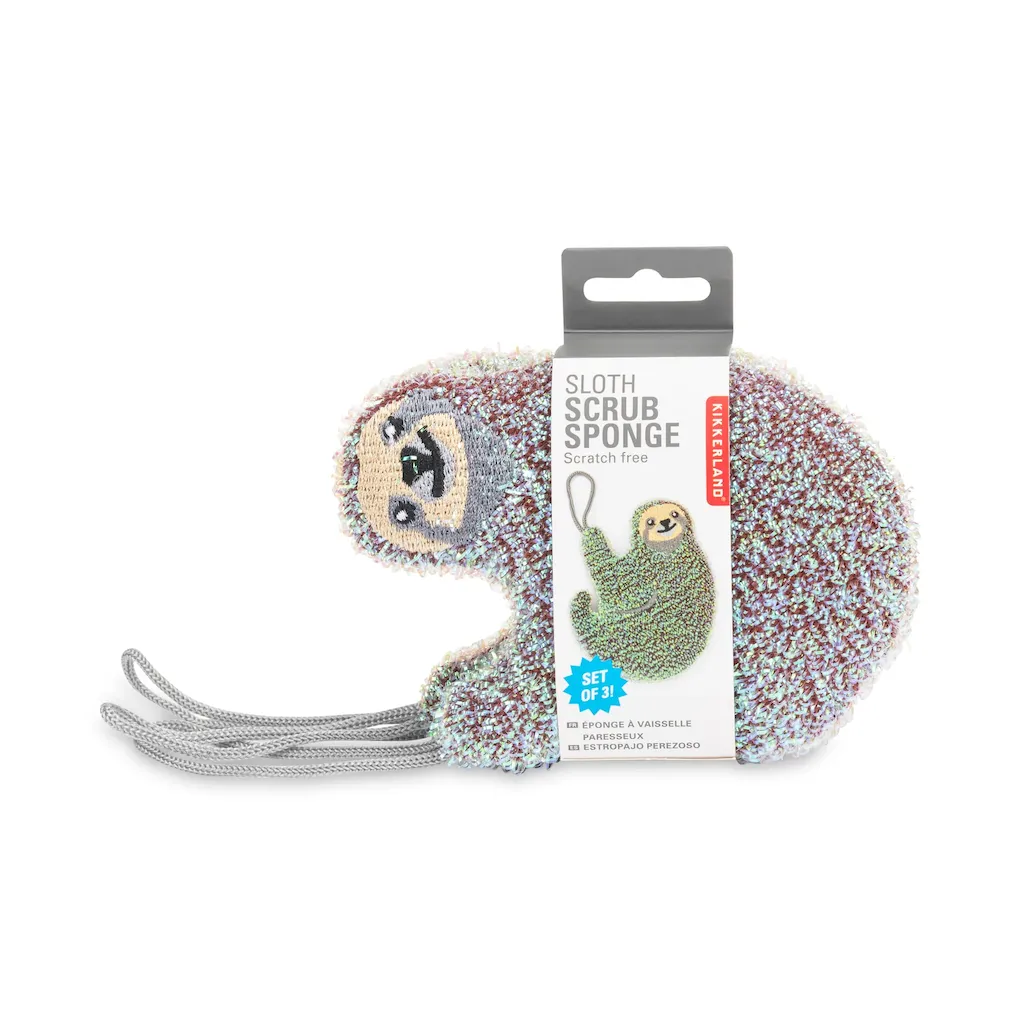 Sloth Sponges - Set of 3