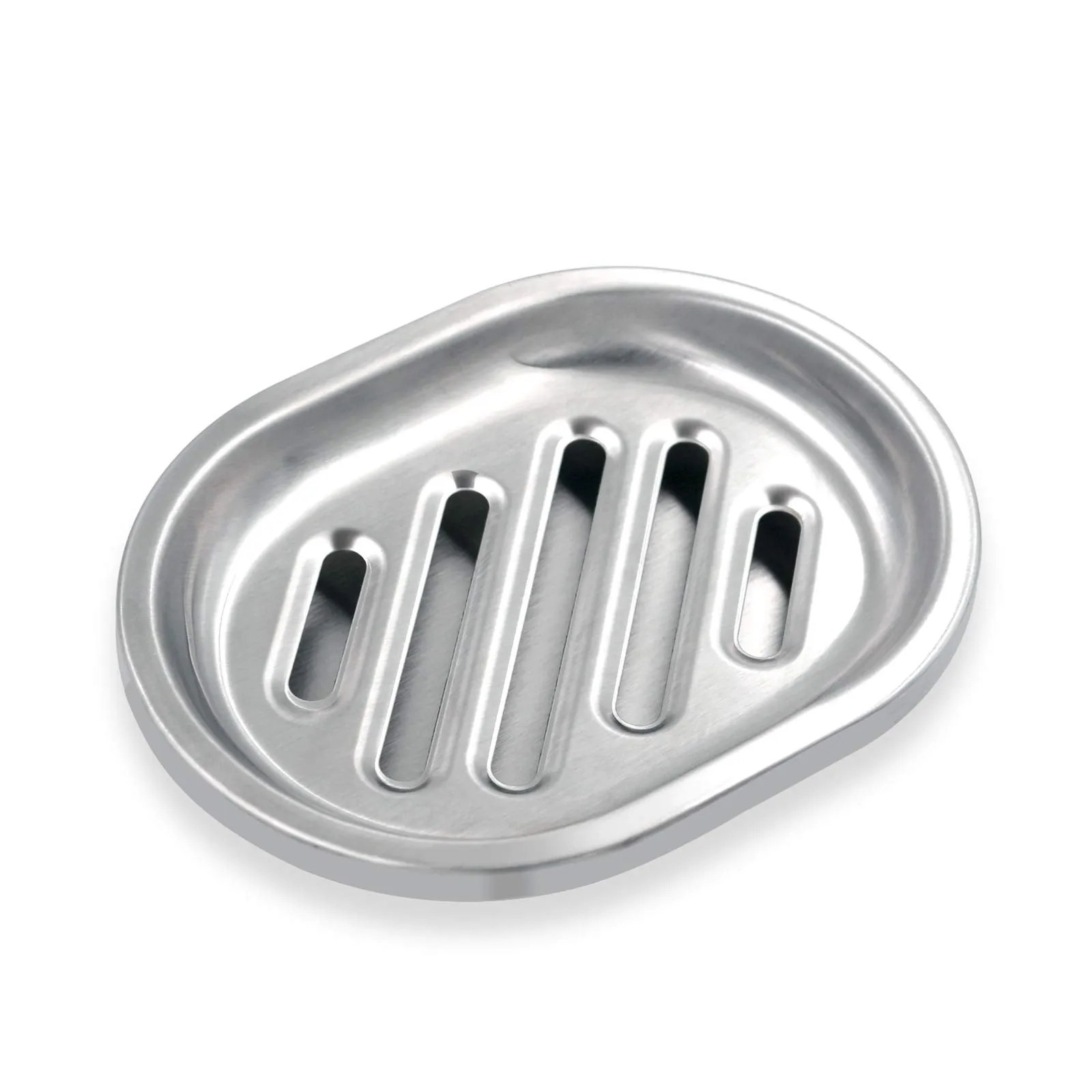 SPARRO: Double Layer Stainless Steel Soap Holder with Draining Tray