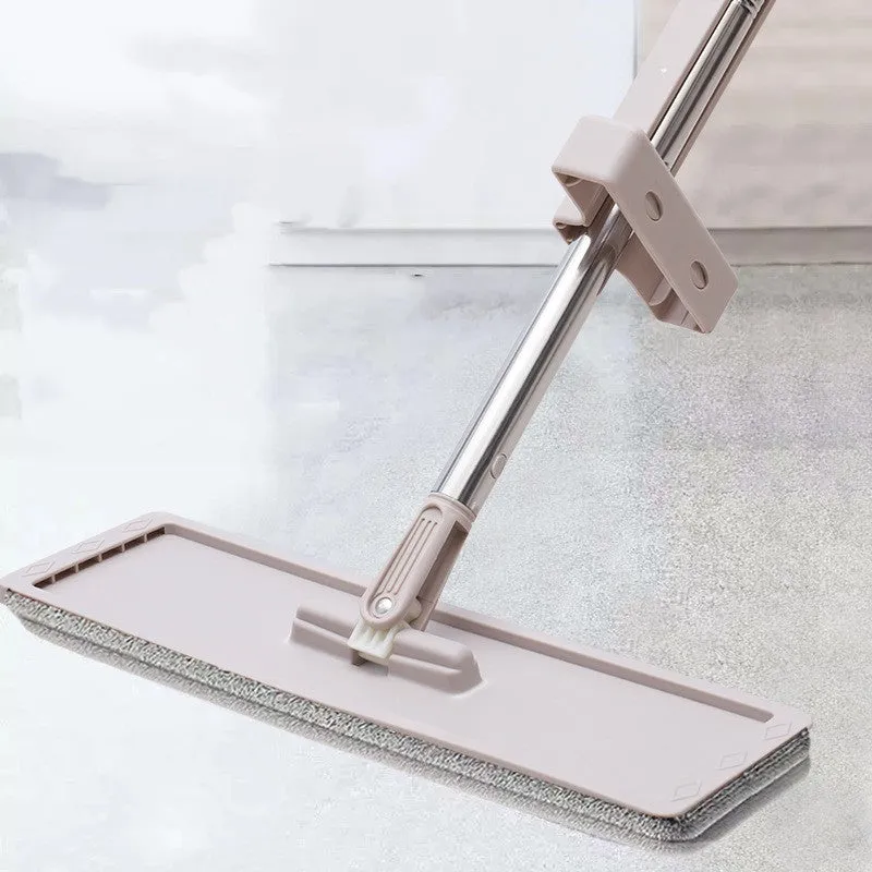 Squeeze Water - Saving Drag Hand - Free Flat Mop