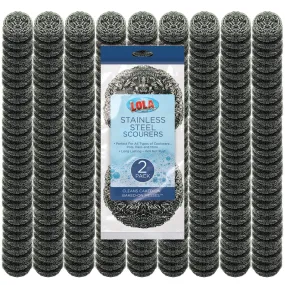 Stainless Steel Scourers - 288 pack