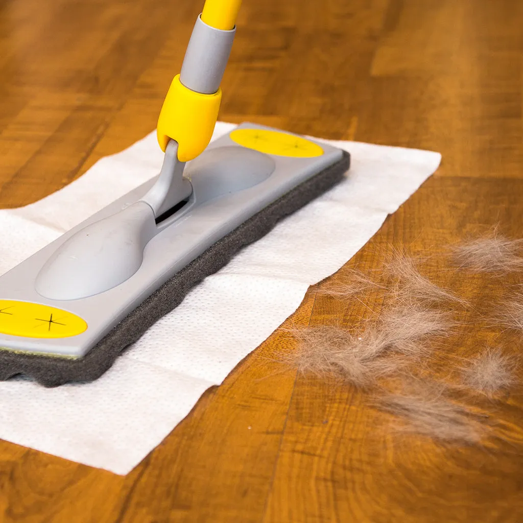 TWISTER FLOOR DUSTER WITH 10 DISPOSABLE CLOTHS AND 3 PCS HANDLE