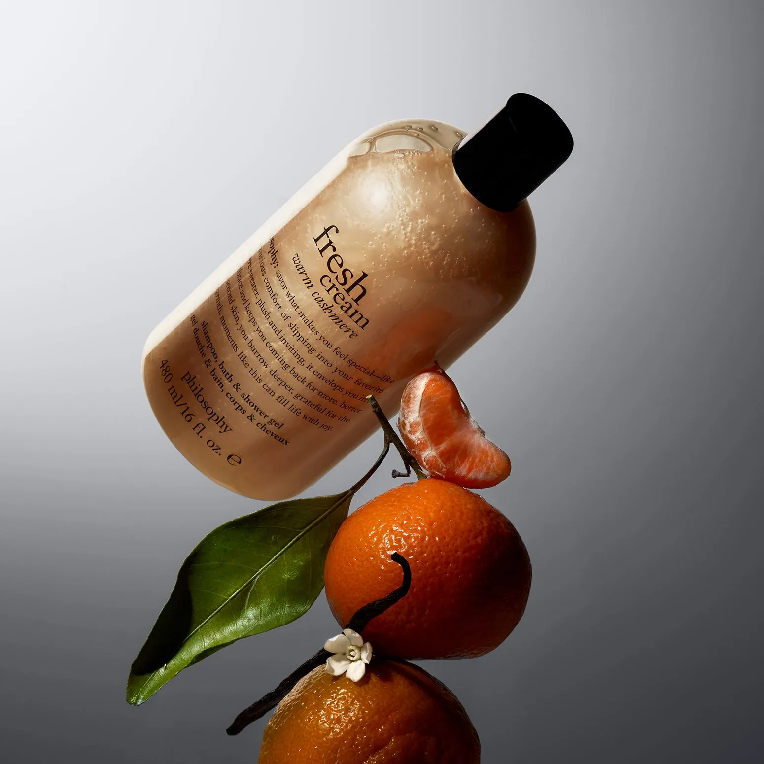 warm cashmere shampoo, bath & shower gel