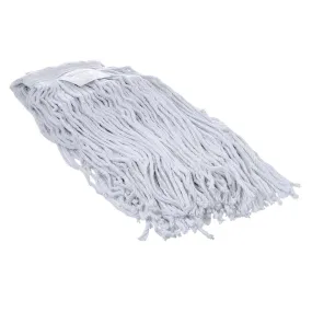 Wet Mops - Synthetic - 24 oz. - Cut End - Narrow Band - Bagged - 12 / Case