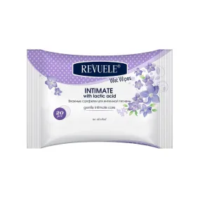 Wet Wipes Intimate Hypoallergenic With Lactic Acid - Pack of 20