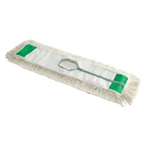 Winco DM-24H White Dry Dust Mop Refill for DM-24, 24"x5"