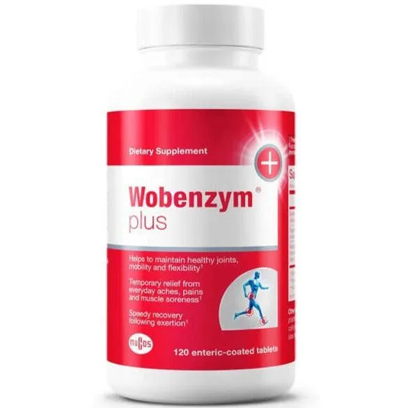 Wobenzym Plus 120 Enteric-Coated Tabs