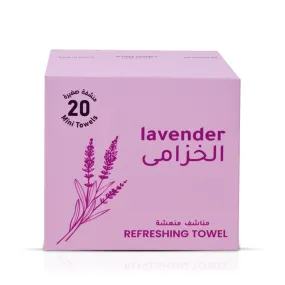WS Mini Towel -Lavender 16X16cm