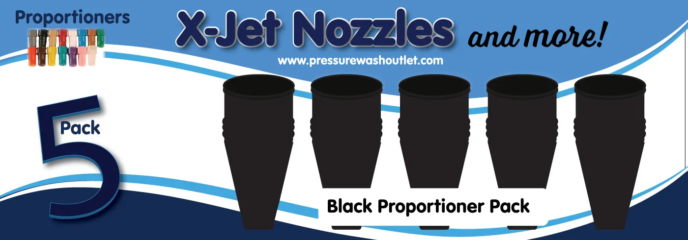 X-JET NOZZLE PROPORTIONER PACKS